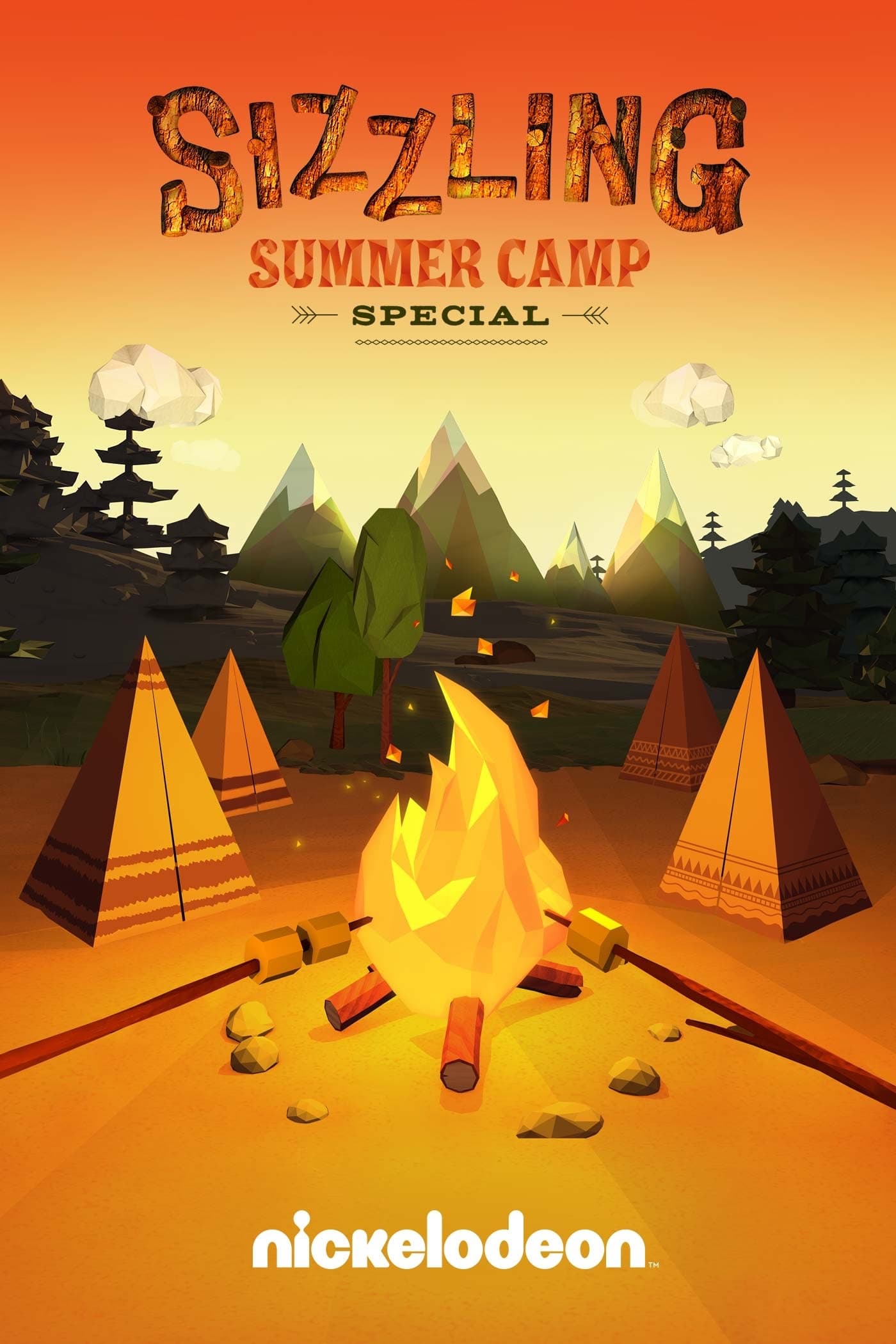 Постер Nickelodeon's Sizzling Summer Camp Special